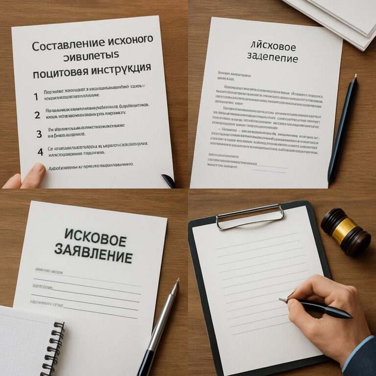 Составление искового заявления: пошаговая инструкция и образцы — практическая помощь